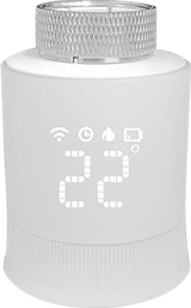 Smart Heizkörperthermostat mit App-Funktion,Zigbee 3.0 Hub, kompatibel mit Amazon Alexa/Home Assistant