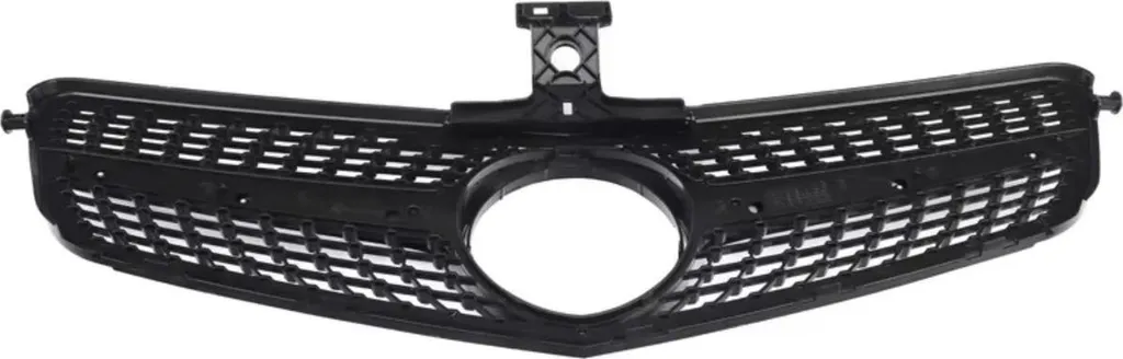 Calandre noire diamantée AMG pour Mercedes Classe C W204 07-13