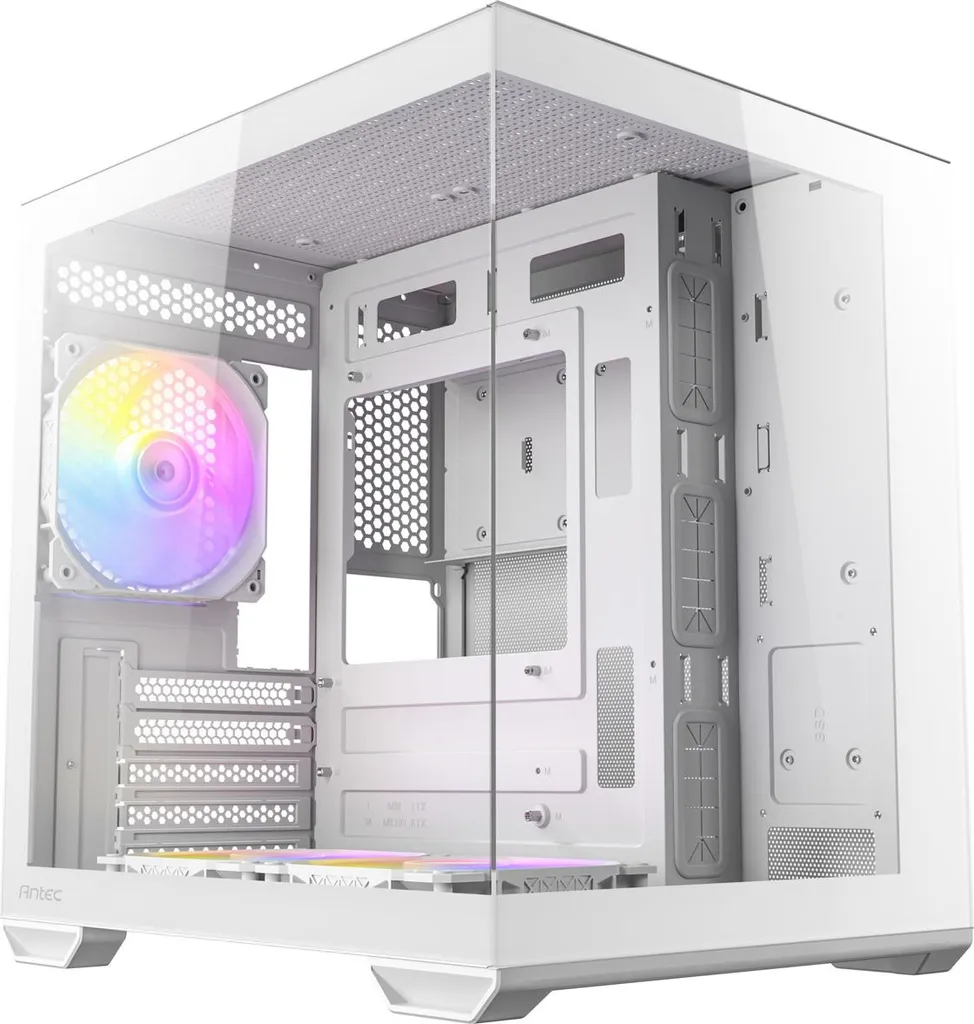 Antec 0-761345-10218-6 computer case Mini Tower Bianco