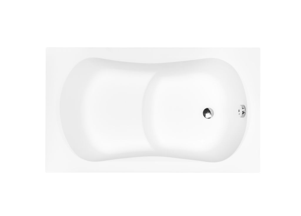 ECOLAM Badewanne Sitzbadewanne Rechteck Acryl Aria Rehab Produktbild 7