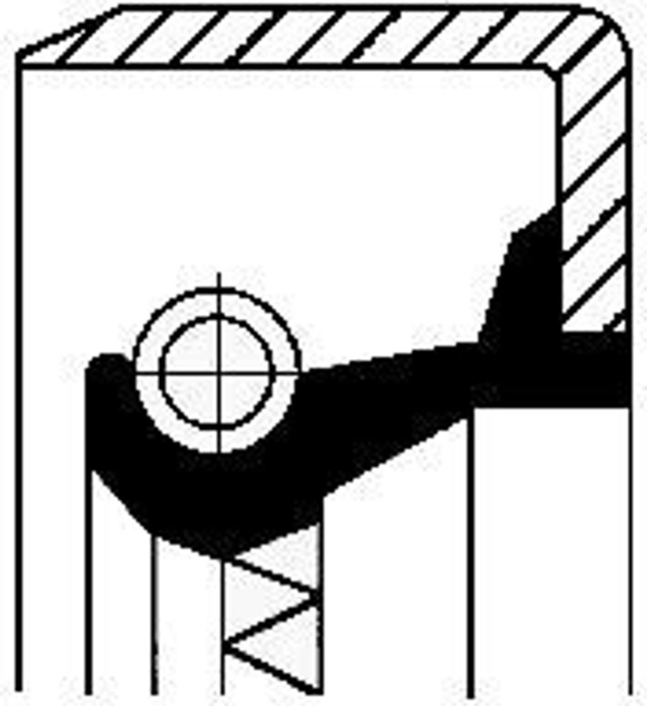 CORTECO Wellendichtring Radnabe 12011917B außen für SCANIA 3 - series