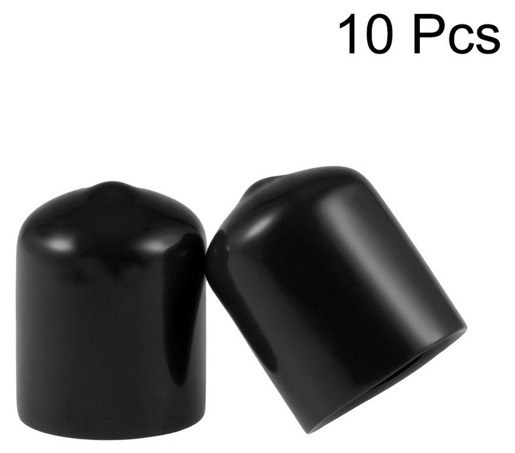 10 Stš¹ck Gummi Endkappen 18mm Innendurchm. Gummikappen Runde Schutzkappen Gummi Abdeckung Stopfen M?belgleiter Gewindeschutz Gummifš¹?e fš¹r...