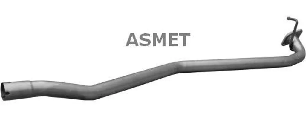 Tuyau d'échappement robuste ASMET 11032 anti-corrosion OE LF0140600A