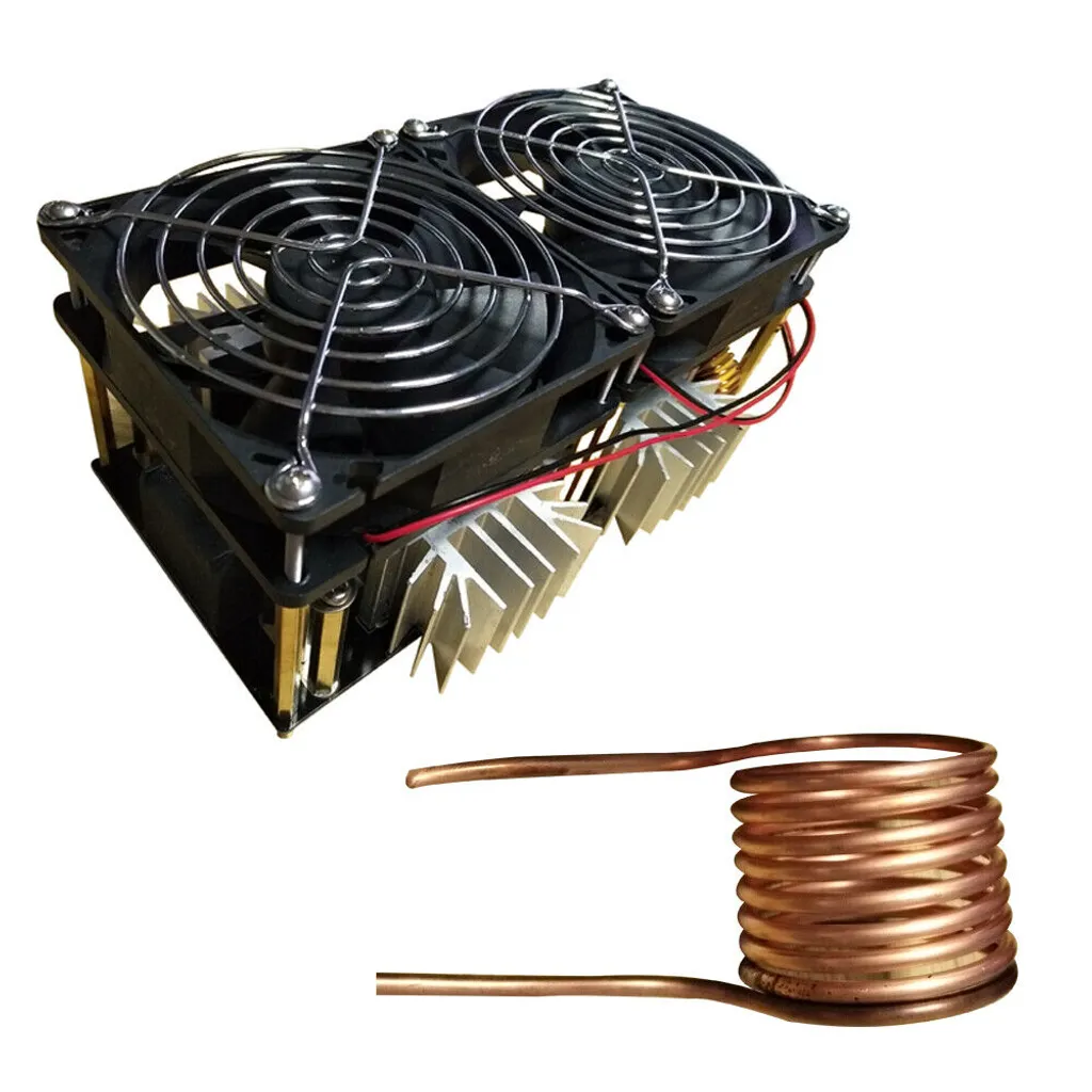 Chauffage par Induction ZVS 1800W 40A avec Tube en Cuivre Haute Fréquence
