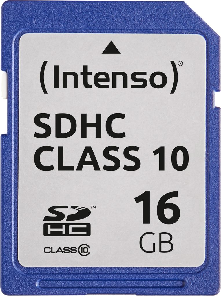 SDHC 16GB Intenso CL10 Blister Obrázek produktu 