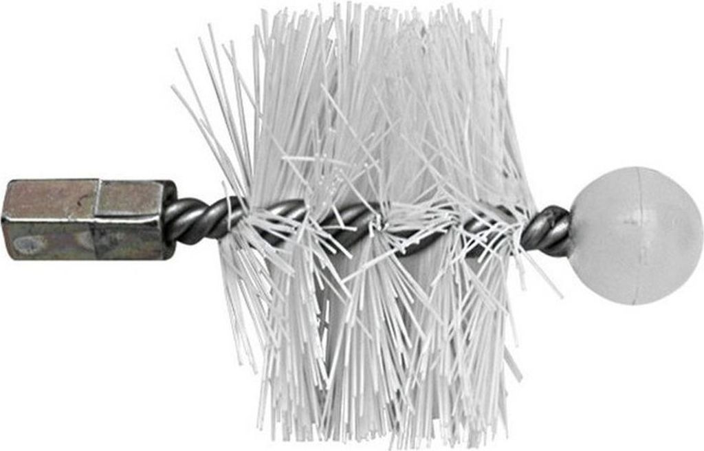 Synthetische Kaminkehrbürste, speziell für Pelletöfen D.100mm