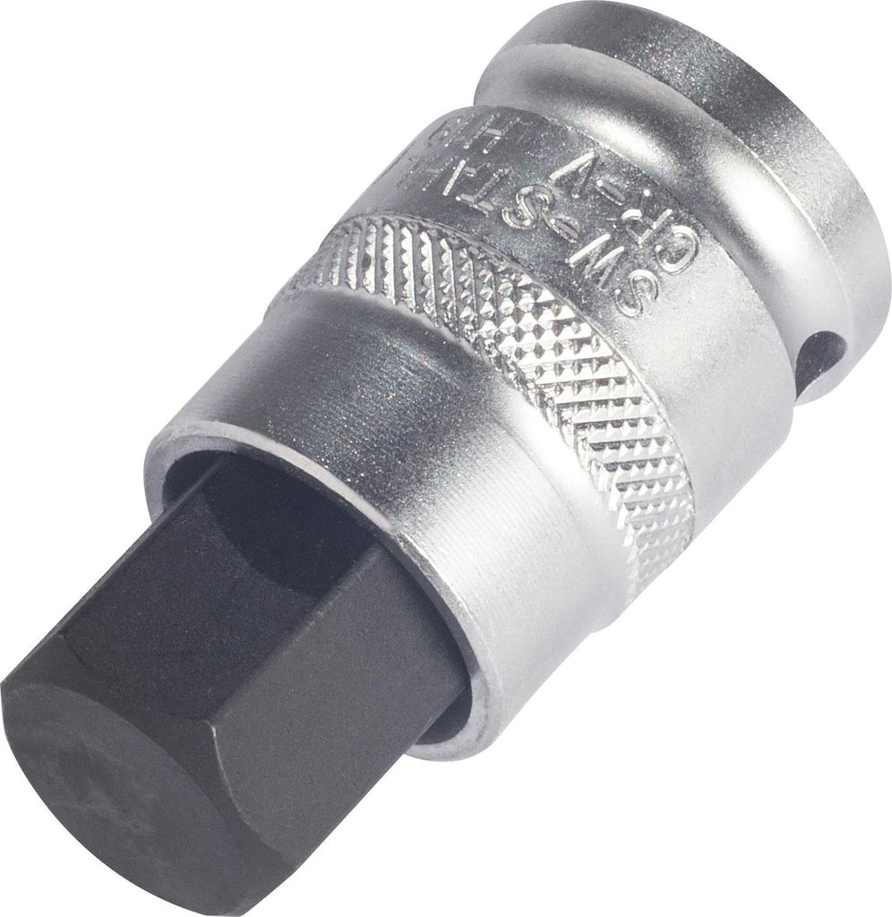 SW-Stahl 05114L Schraubendreheinsatz, 1/2", Innensechskant, 22 x 53 mm