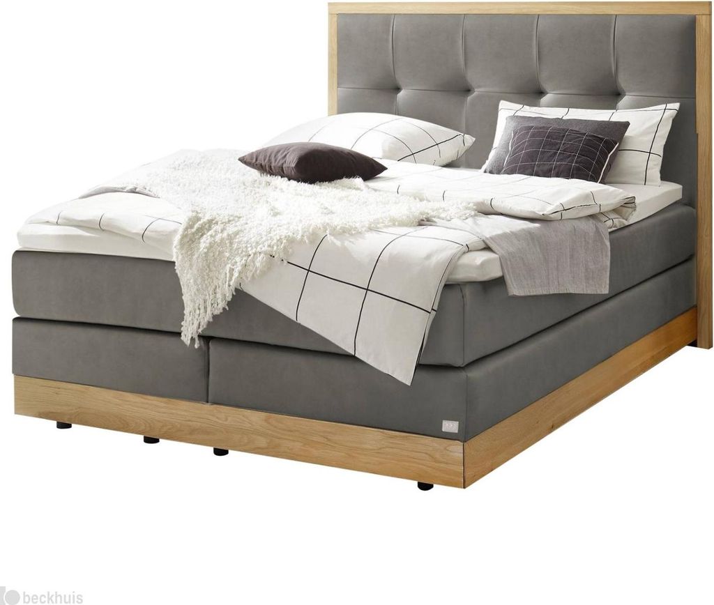 Hasena Pronto Alba Boxspringbett Eiche bright