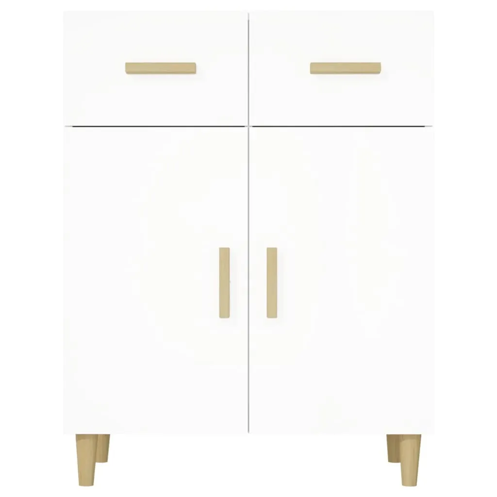 Credenza Bianca 69,5x34x89 Maison Exclusive | Mobiletto per Ufficio e Casa - 3