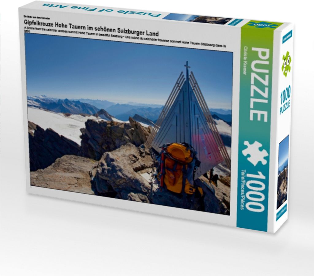 Calvendo Ein Motiv aus dem Kalender Gipfelkreuze Hohe Tauern im schönen Salzburger Land 1000 Teile Puzzle quer 640x480mm, Kramer Christa; 7443814
