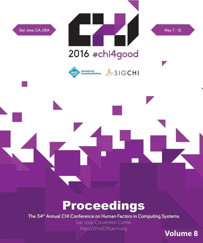 CHI 16 Vol 8