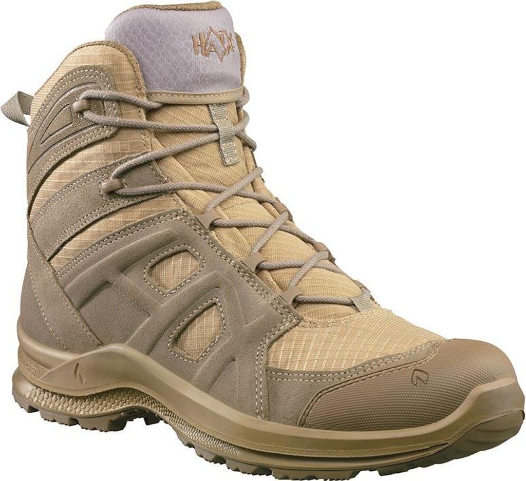 HAIX Militär Sicherheitsstiefel BLACK EAGLE Athletic 2.0 V T mid 330006 O2 SRC DGUV Gr. 43 beige