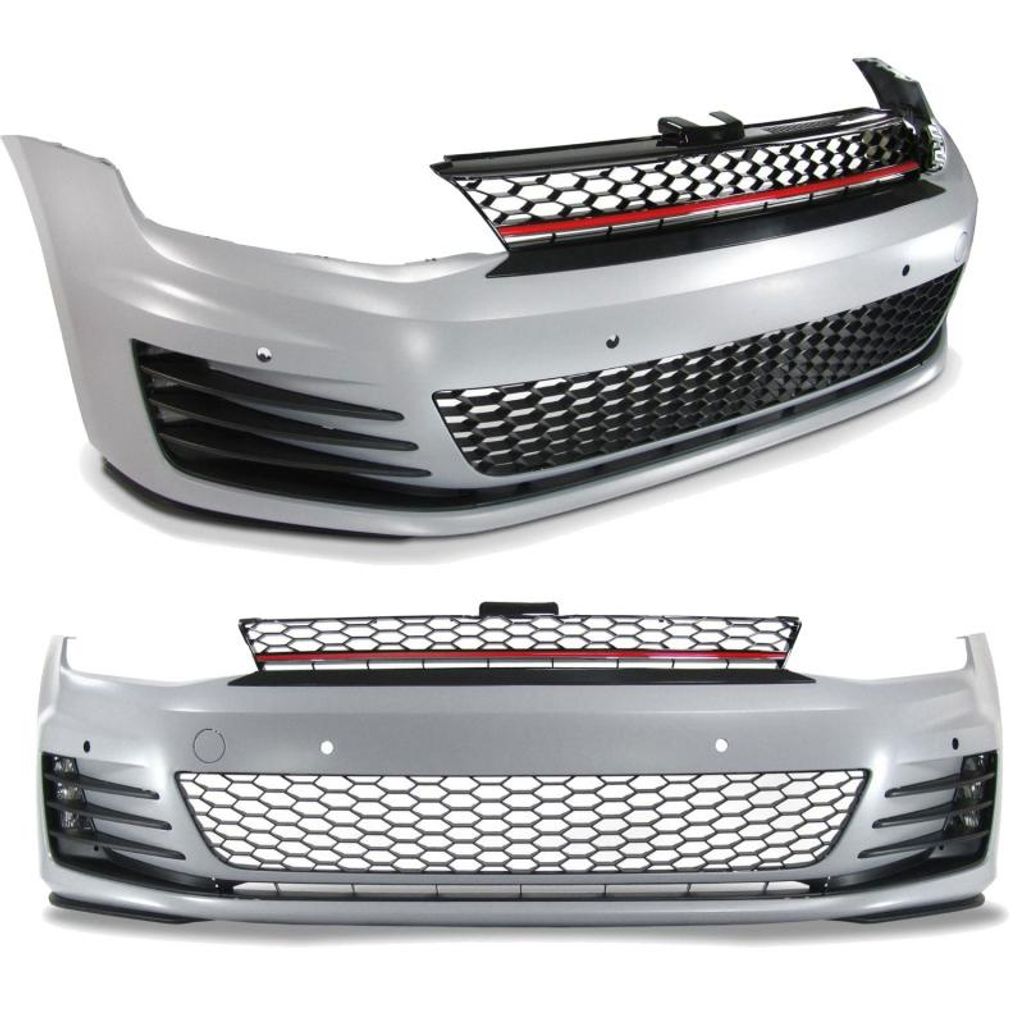 JOM Front Stoßstange VW Golf 7 Sport-Look inkl. Nebelscheinwerfer Kühlegrill Neu