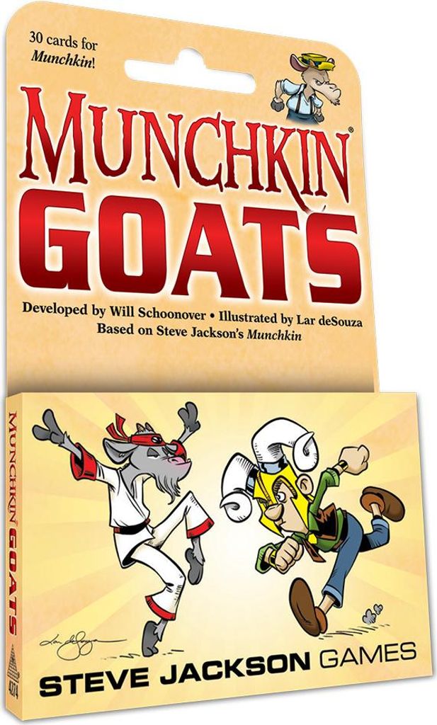 Munchkin Goats - rozšíření karetní hry - ENG edice Obrázek produktu 