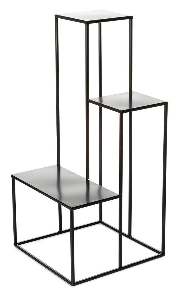 HowHomely Blumentreppe - Stilvolles Design für jeden Raum - Metall - 85 cm