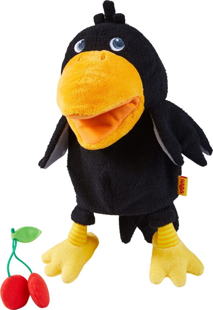 Haba Teo Krähenpuppe Gelb  Gelb One Size Produktbild 