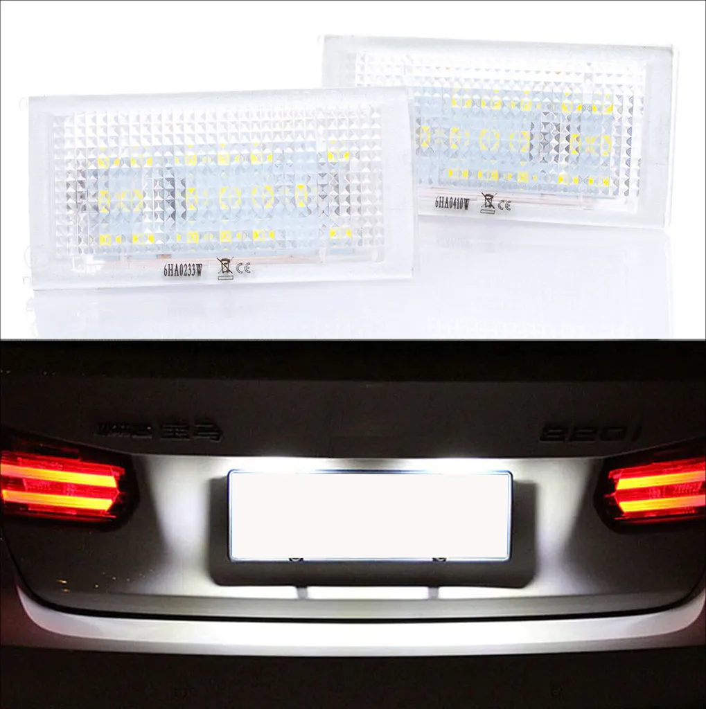 Kit 2 Pezzi LED Targa BMW E46 Coupé | 18 SMD Super Bright No Error