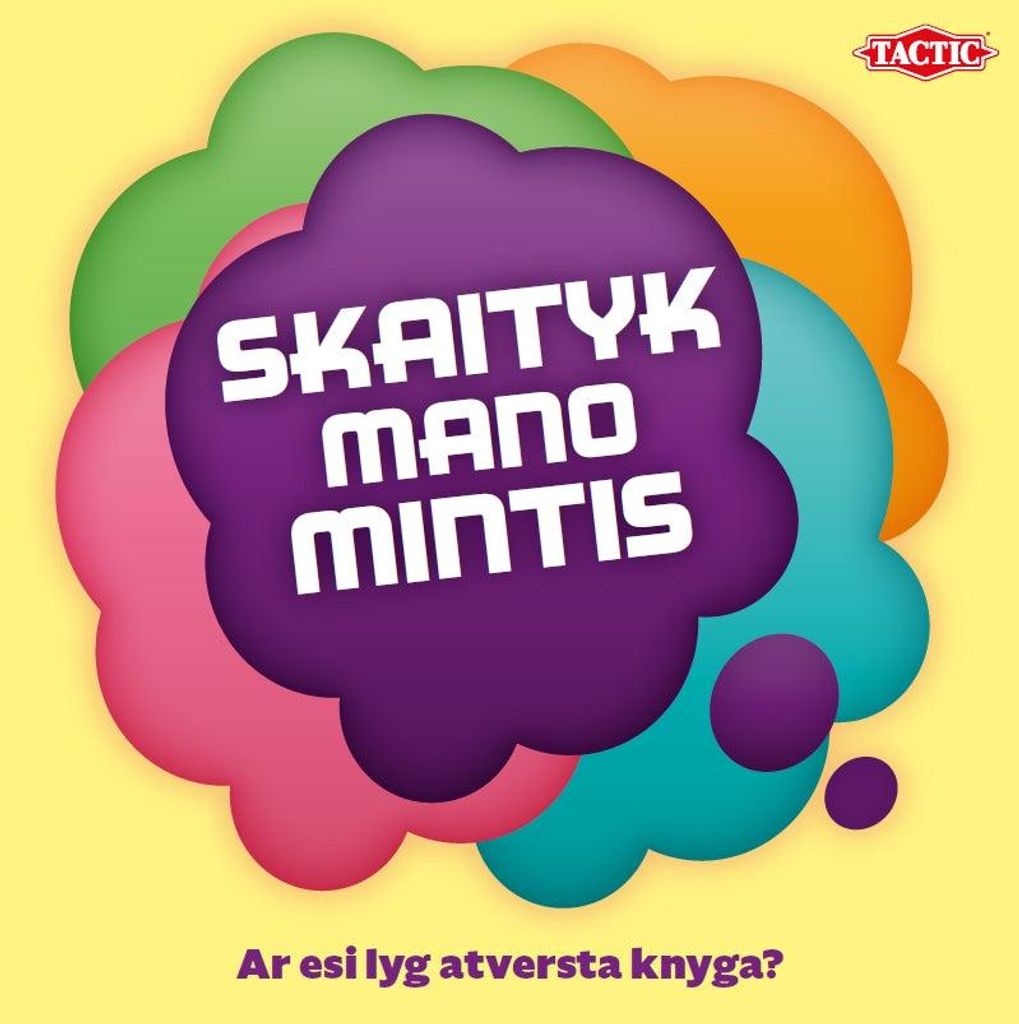 Taktik-Brettspiel Read My Mind (auf Litauisch)