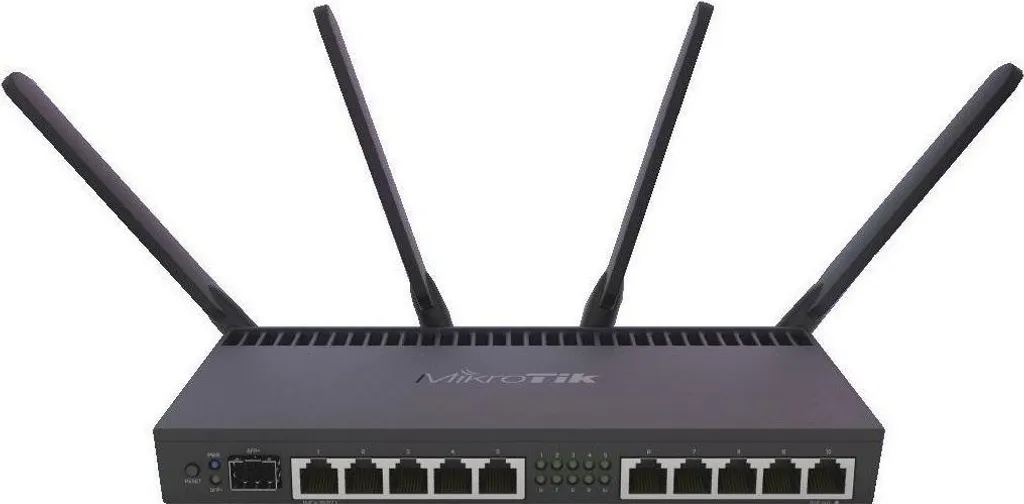 Routeur WiFi pour Télétravail et Gaming MikroTik RB4011iGS+5HacQ2HnD-IN