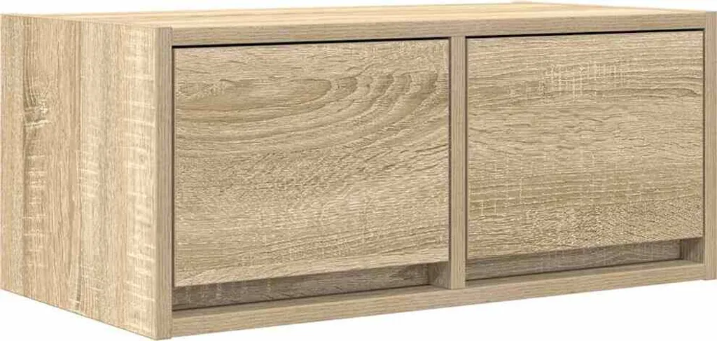 Mobiletto TV Moderno Rovere Sonoma 60 cm - Design Multistrato SYFAX™