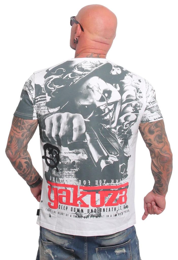 Męska koszulka Yakuza Deep Down Allover Regular T-Shirt, Zdjęcie produktu 