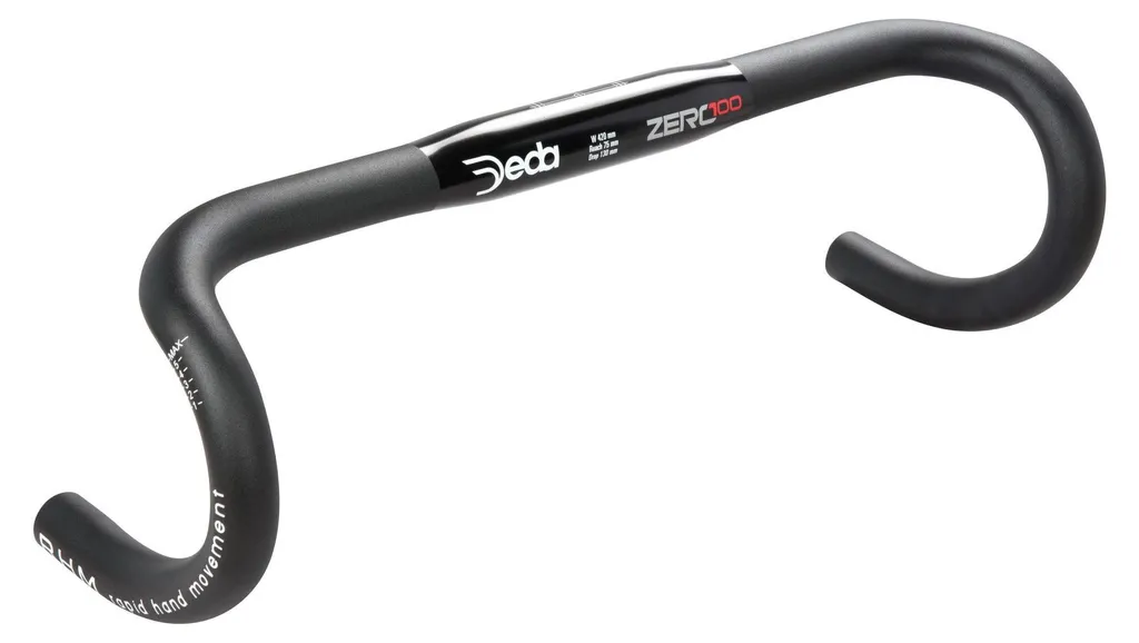 Guidon Deda Zero100 RHM 42 cm pour compétition et cyclisme intensif