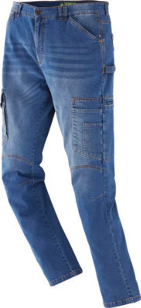 Terrax Denim Arbeitshose marine Gr. 54