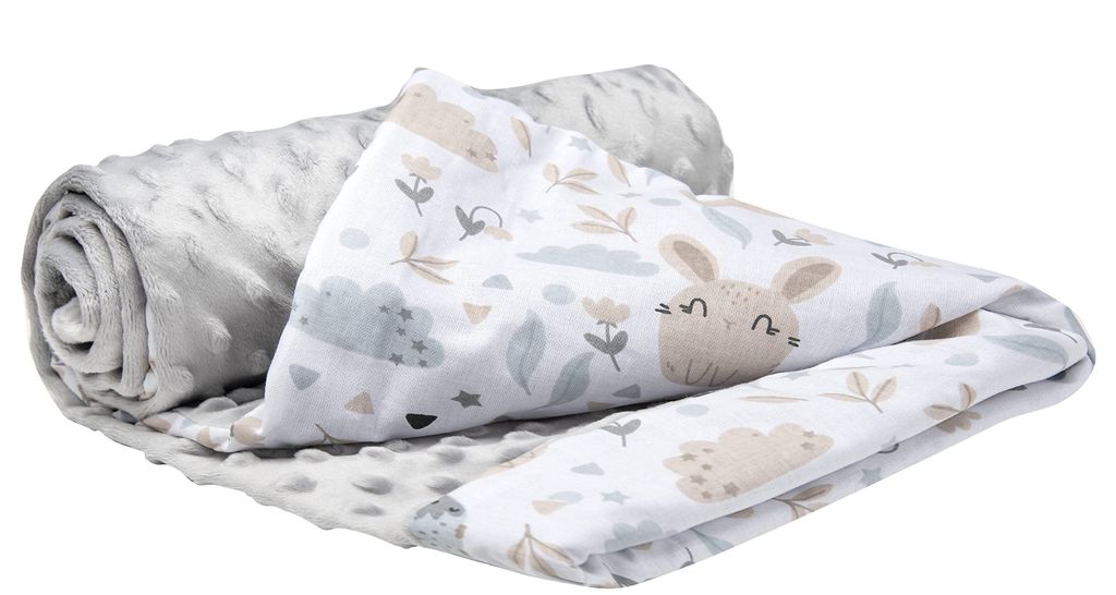 Babydecke für babys Baumwolle, 75x100, Lichtung Produktbild 