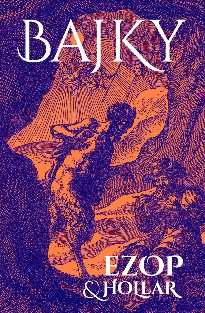 Bajky par Václav Hollar - Recueil de Fables Illustrées en Édition Rare