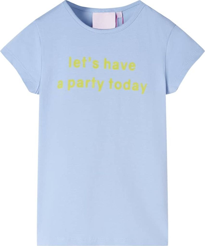 HOMMIE Kinder-T-Shirt - Modernes und langlebige - Hellblau 92 DE195291 - Arbeitshosen
