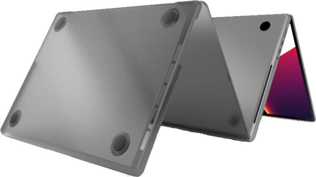 Hülle für MacBook Pro 14" 2021-2026, NEXT ONE SafeGuard, Rauchfarben