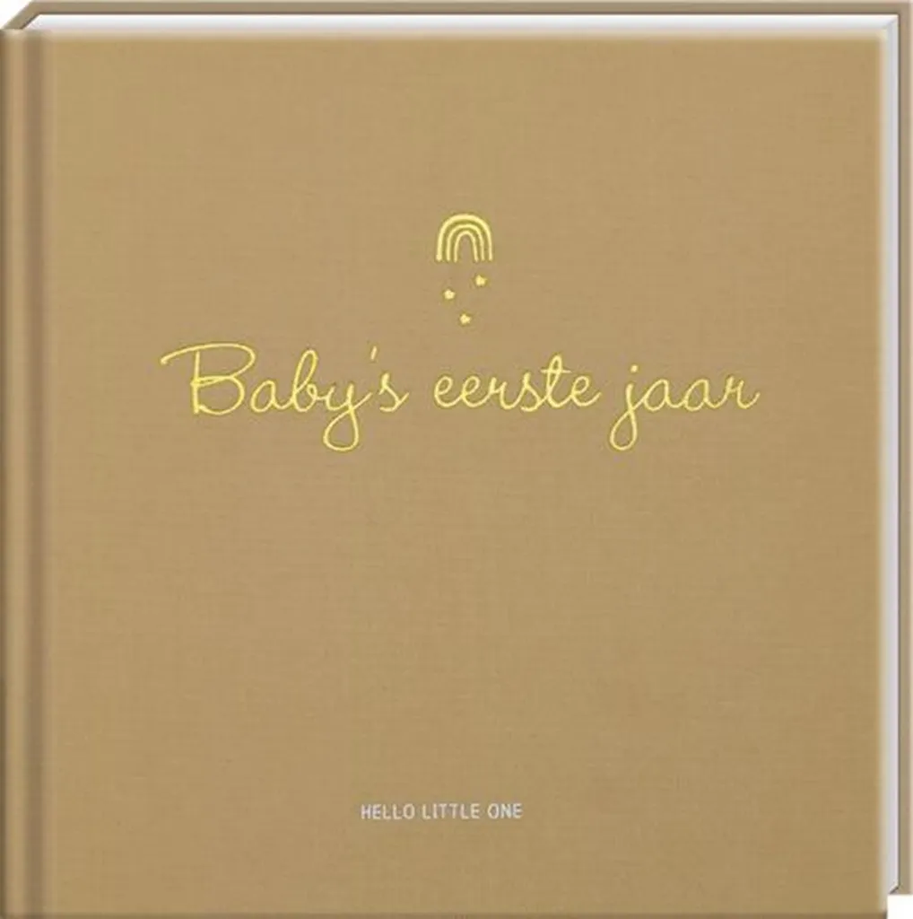 Album bébé à compléter Hallo Kleines - Journal souvenirs 12 mois bleu