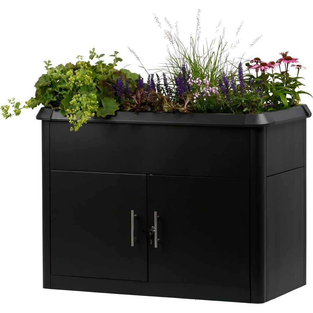 dobar XL Hochbeet Gemüsebeet Metall mit Schneckenrand und Produktbild 