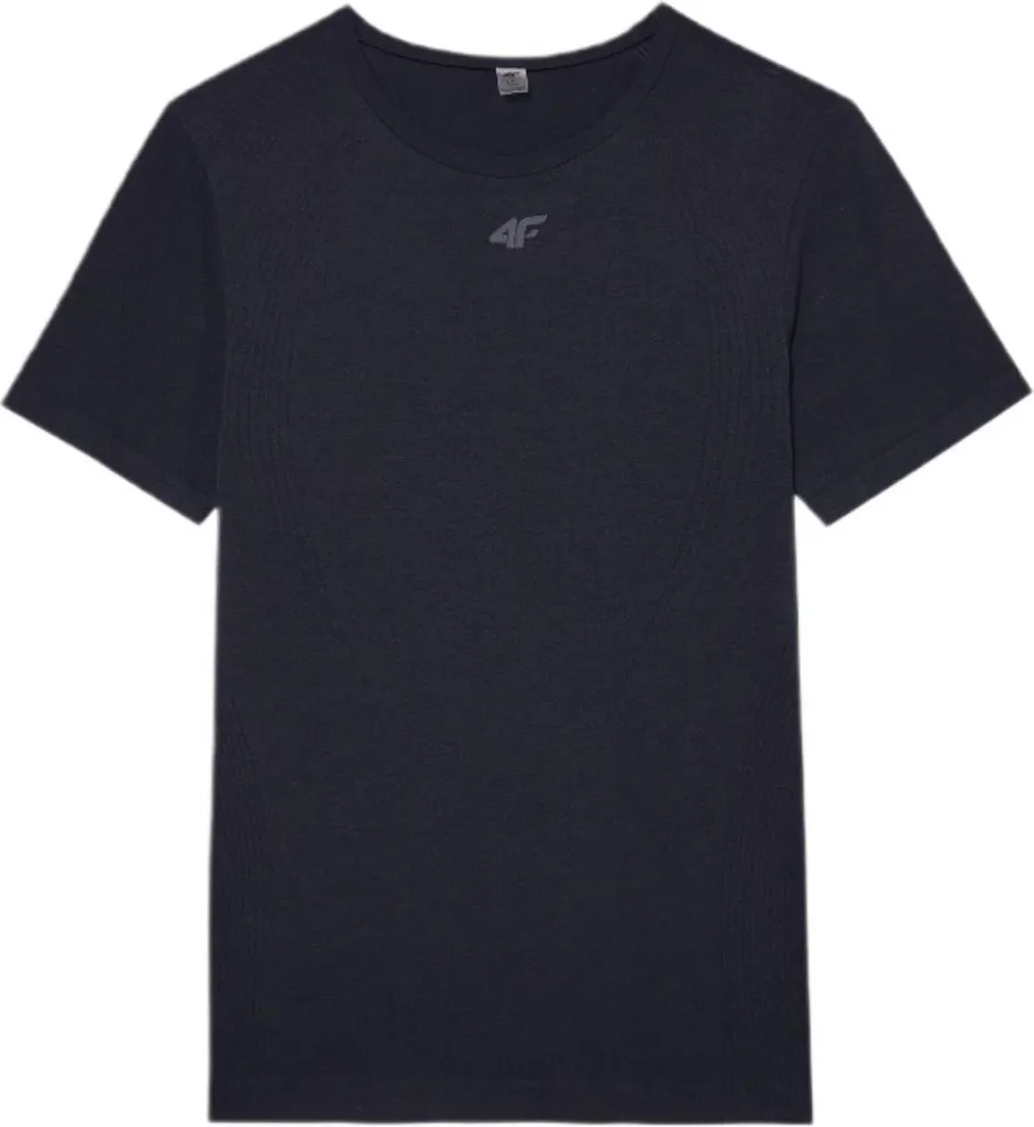 T-shirt de sport homme 4F noir pour running et musculation en S/M