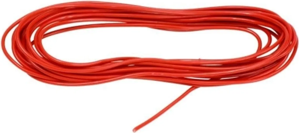 Câble 1.5mm2 rouge 100m SWG 770 010 résistant aux températures