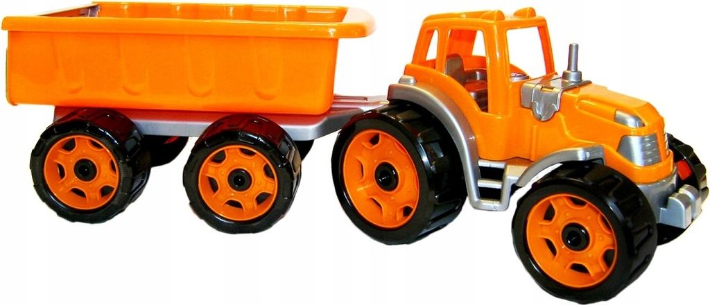 Traktor s vlečkou 53cm Teddies Obrázok produktu 