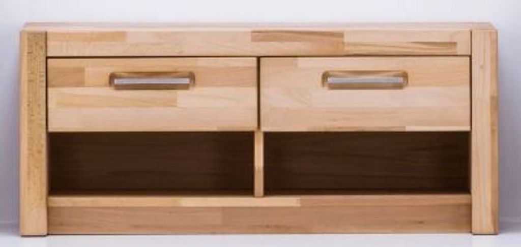 Fenja Bank Garderobe Kernbuche Natur