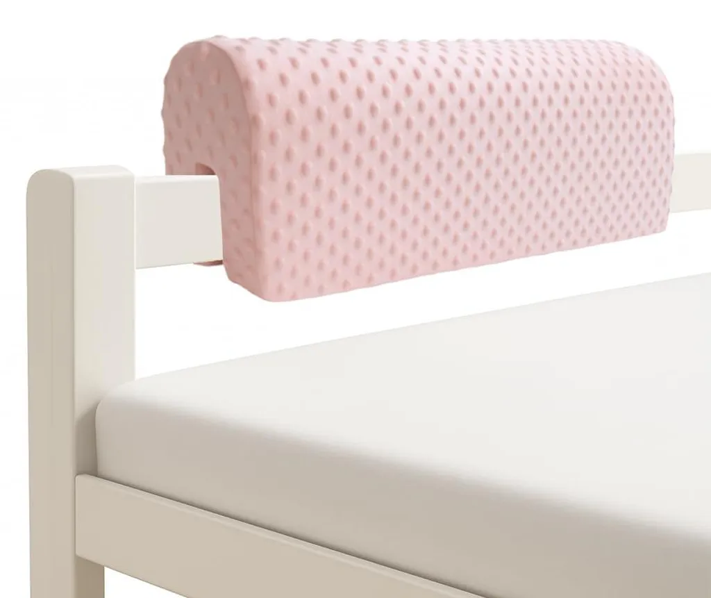 Sécuriser le lit enfant avec la barrière rose 70 cm universelle