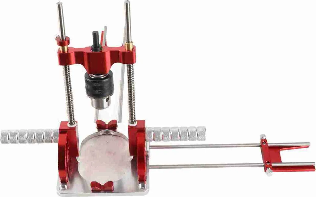 Guide de perçage en alliage d'aluminium avec positionneur ajustable - 4