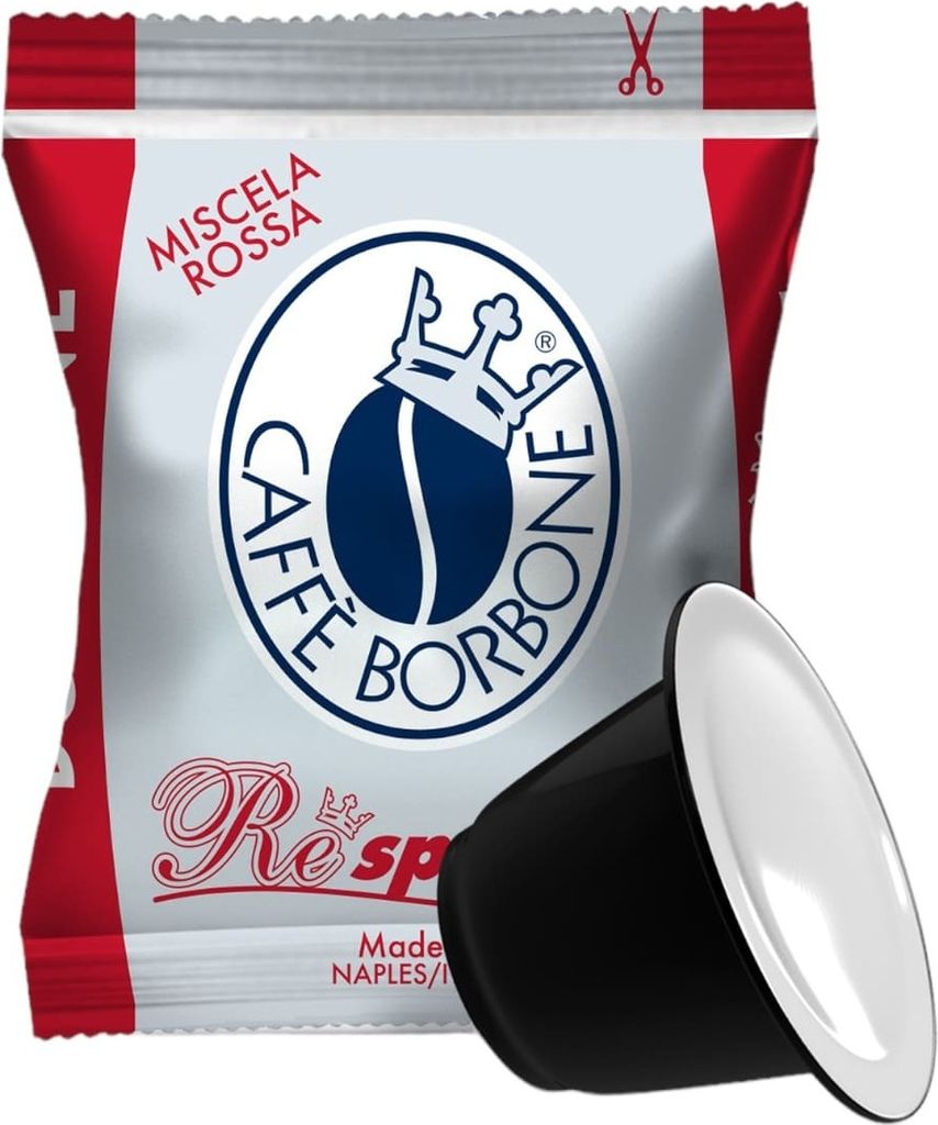 Caffè Borbone Kaffee Kapseln Respresso, Rote Mischung - 100 Produktbild