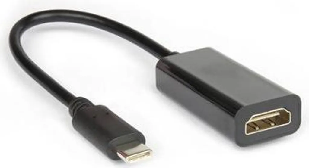Cavo Video Hamlet USB-C a HDMI 4K@60Hz - Nero XVAUC-HDM4K