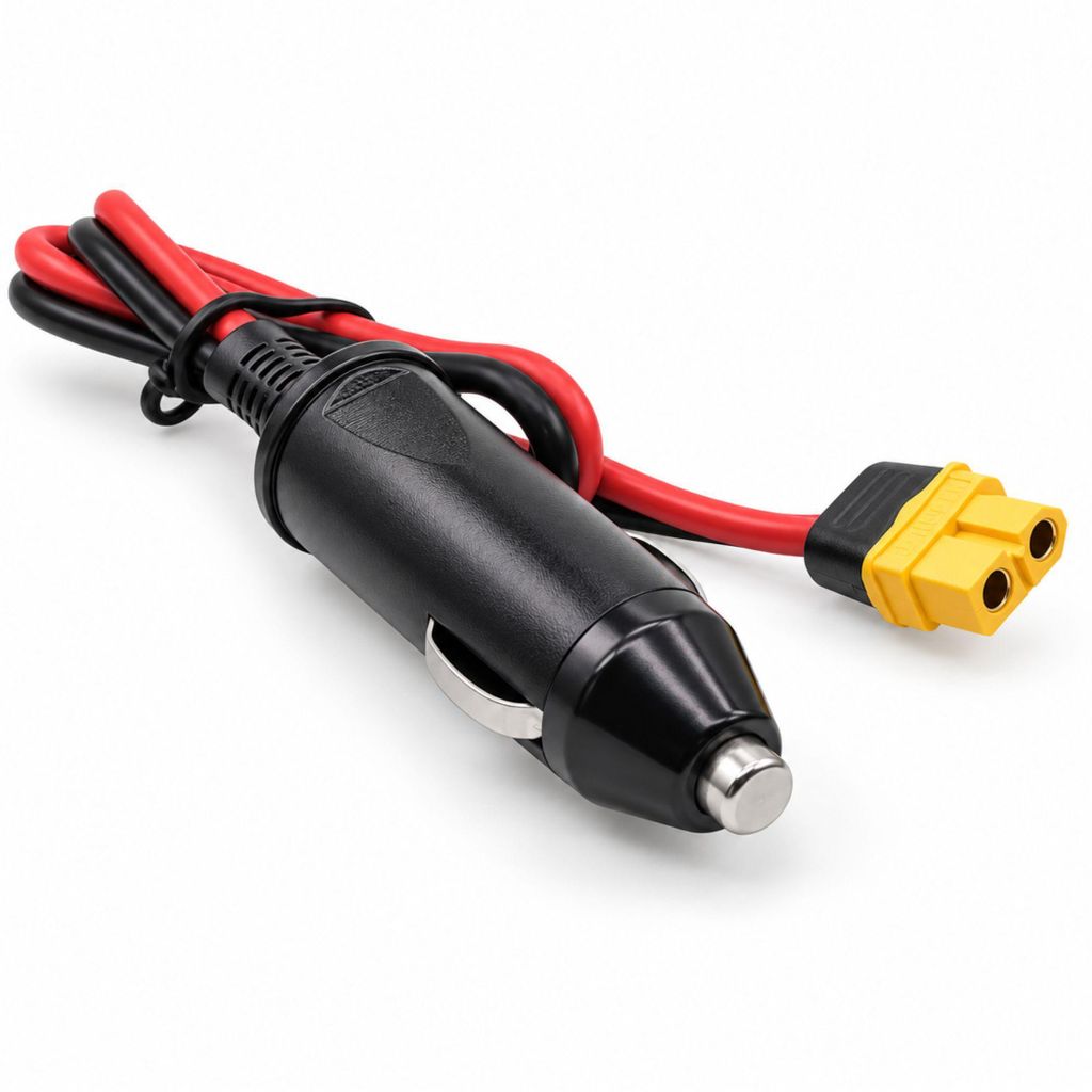 G50 XT60 Buchse auf Stecker Auto Zigarettenanzünder Adapter Produktbild 
