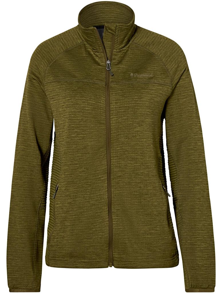 Pinewood 3307 Abisko Damen Fleecejacke Olive Green (770) M