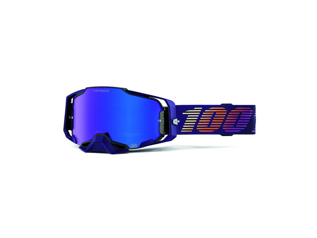 100% SPEEDLAB Fahrradsonnenbrille - ARMEGA HIPER - Gelb/Rot