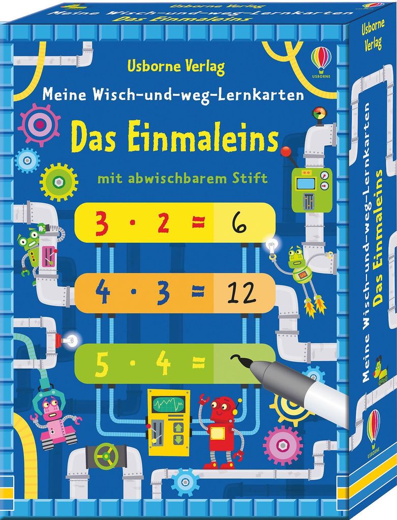 Meine Wisch-und-weg-Lernkarten: Das Einm