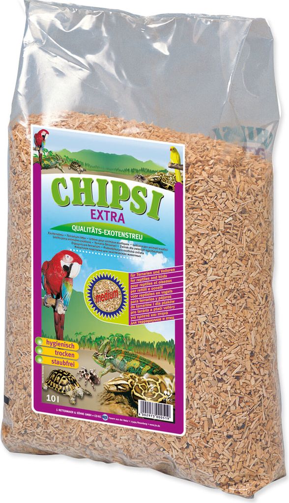 Chipsi 10L Medium Extra Granuli di legno di faggio Immagine del prodotto 