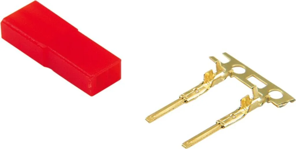 Kit connecteurs BEC dorés Jamara pour batterie LiPo et récepteur RC