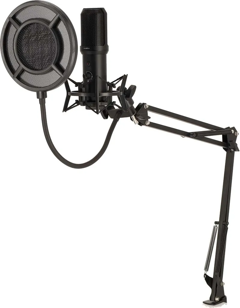 Microphone de Streaming et Jeu USB avec Filtre Anti-Pop Intégré pour PC