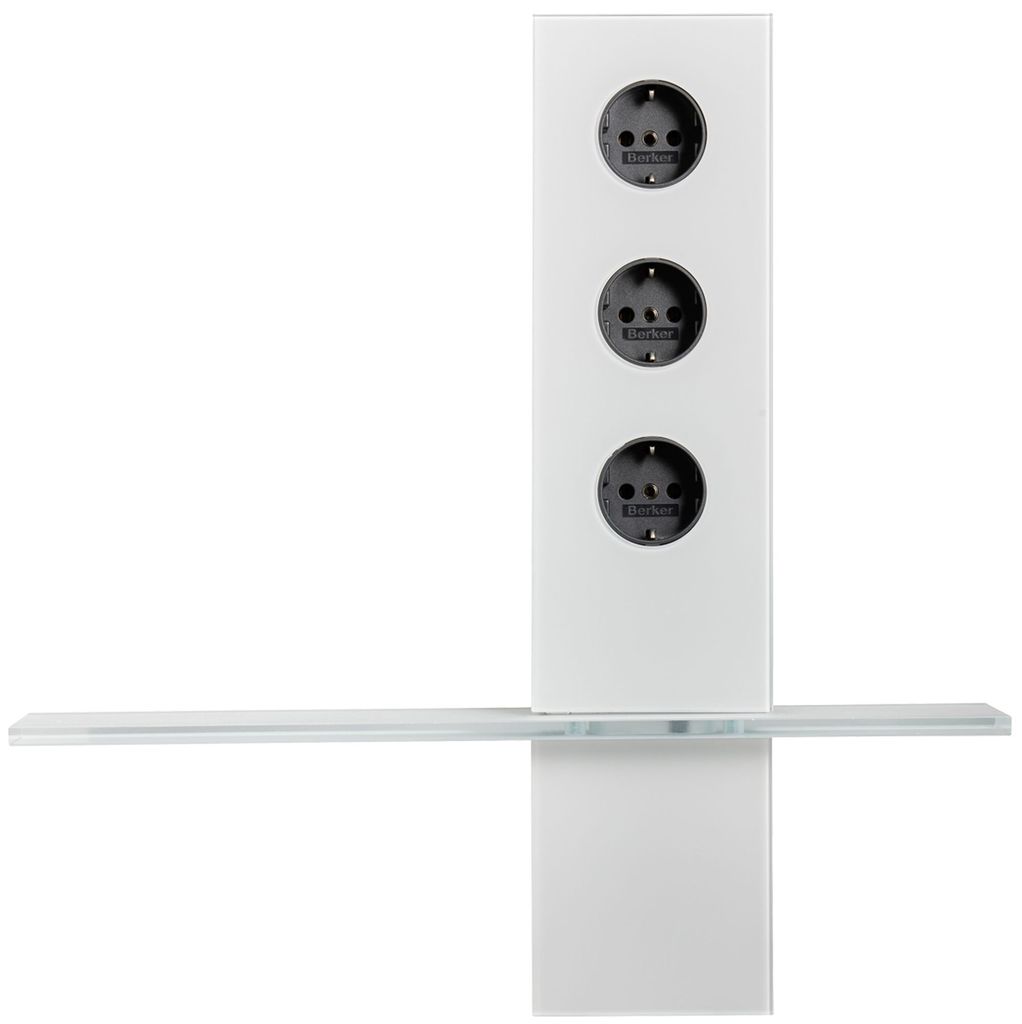 Power Turm Plus Küchensteckdose mit USB, 3-Wege-Kombisteckdose