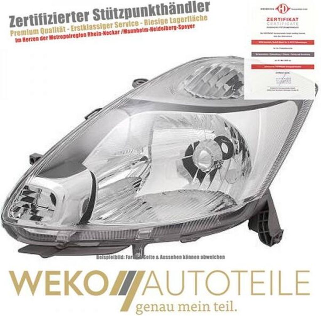 Scheinwerfer links DIEDERICHS 5030081 für DAIHATSU passend für SUBARU